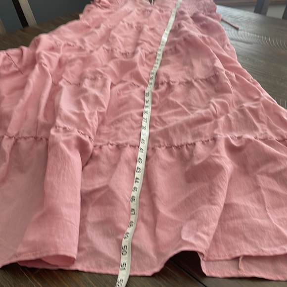 Free the roses ruffle detail mauve maxi size S NWT - Picture 12 of 13